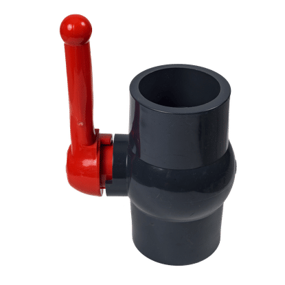 PVC SOLVENT WELD 90mm BALL VALVE