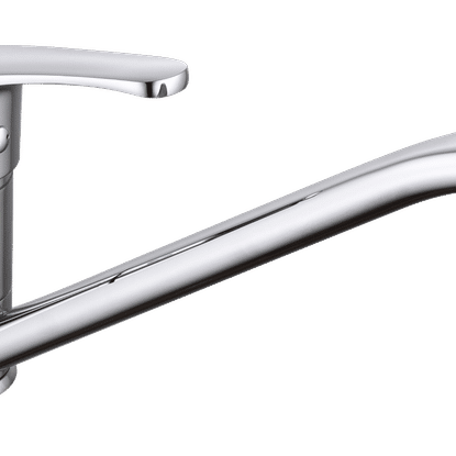 COBRA ZAMBEZI CHROME PLATED LOW LEVEL SPOUT SINK MIXER