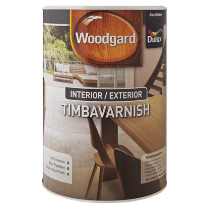 DULUX WOODGARD DARK OAK 5Lt TIMBAVARNISH 