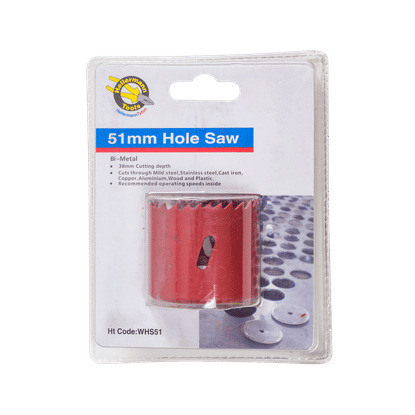 HELLERMANN TYTON BI-METAL 51mm HOLESAW