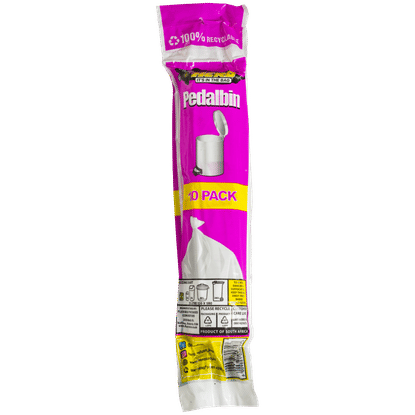 HERO 10 PACK PEDAL 20 Microns 540x540mm BIN LINERS ROLL