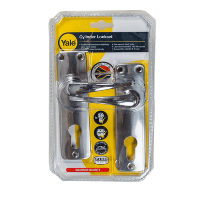 YALE DOUBLE CYLINDER LOCKSET 