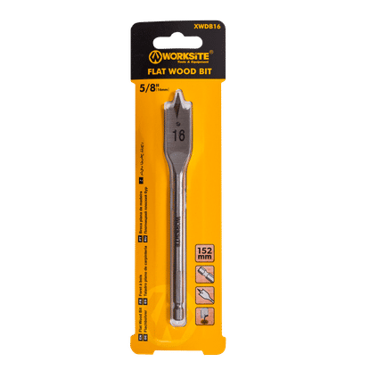 WORKSITE FLAT 16mm WOOD DRILL BIT