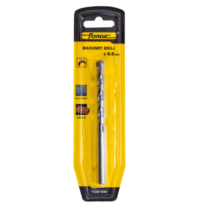 FORGE CHROME PLATED 9x120mm MASONRY DRILL BIT