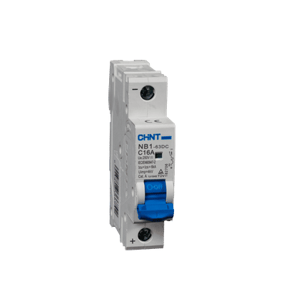CHINT NB1-63DC 1 POLE 6kA 16a MCB