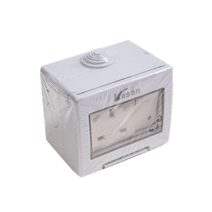 KASAN WATER TIGHT 1GANG 13a SINGLE SOCKET OUTLET