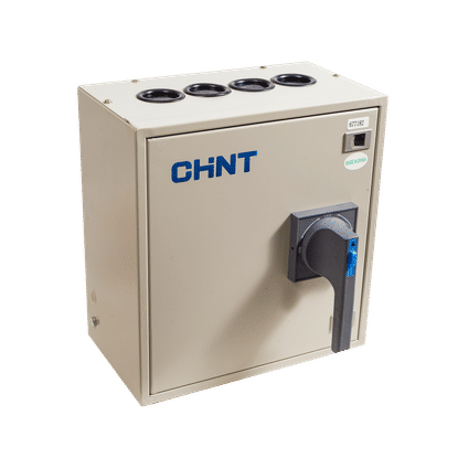 CHINT NH40S/200C ENCLOSED 200a 4 POLE MANUAL CHANGEOVER SWITCH