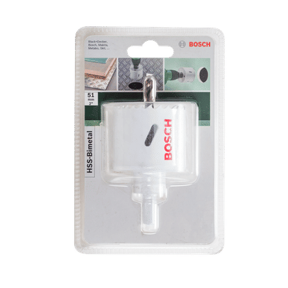 BOSCH HSS BI-METAL 51mm HOLESAW