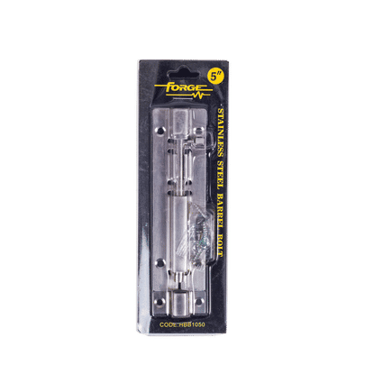 FORGE STAINLESS STEEL 5" BARREL BOLT