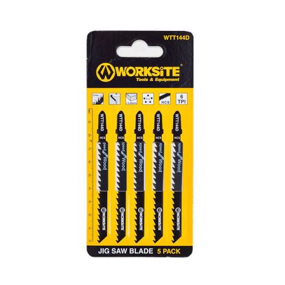 WORKSITE WOOD 75mm JIG SAW BLADES    