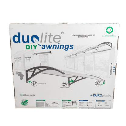 DUOLITE LEISURELITE OPAL/WHITE 1.2m AWNING