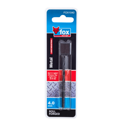 FOX LIGHT INDUSTRIAL 4mm HSS DRILL BIT