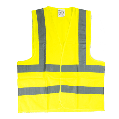 WORKSITE EXTRA LARGE YELLOW 120G REFLECTIVE VEST