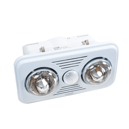 SYNERJI 2×275w 1×R63 42W WHITE 3in1 HEATER