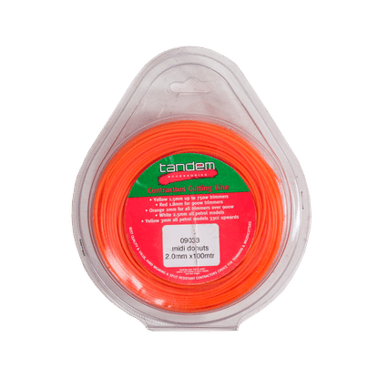 TANDEM 2.0mm x 100m TRIMMER LINE MINI DONUT 