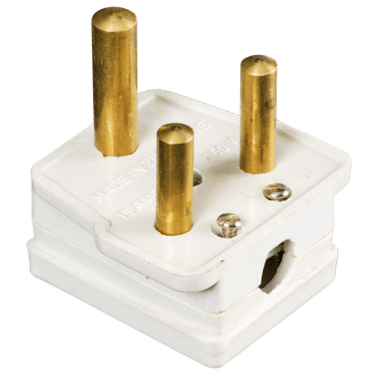 CRABTREE P&L WHITE 15a PLUG TOP