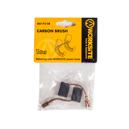 WORKSITE 2 PIECE 115mm ANGLE GRINDER CARBON BRUSHES
