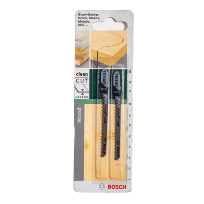 BOSCH CURVE WOOD 30mm JIGSAW BLADE