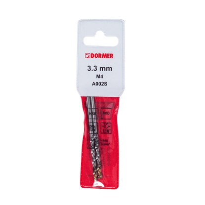DORMER 3.3mm HSS DRILL BIT