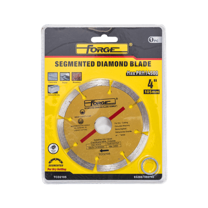 FORGE DRY SEGMENTED 105mm DIAMOND BLADE 