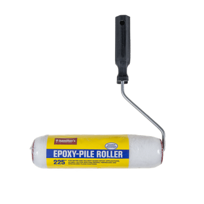 HAMILTON'S EPOXY PILE 225mm COMPLETE ROLLER