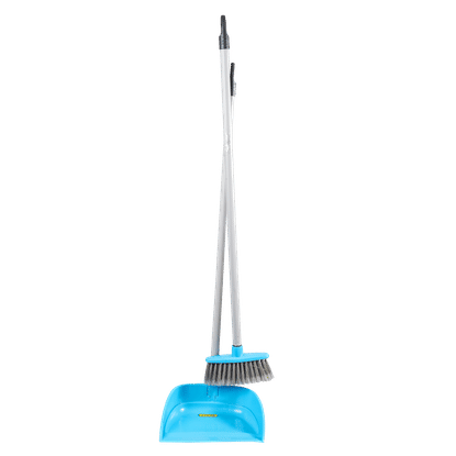 ADDIS FOLD-AWAY DUSTPAN AND BRUSH SET