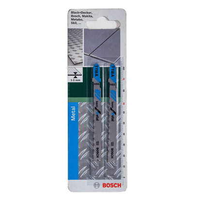 BOSCH METAL GENERAL 3mm JIGSAW BLADE