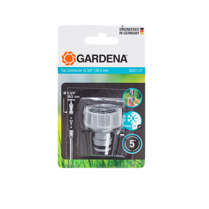 GARDENA ¾"x26.5mm TAP CONNECTOR