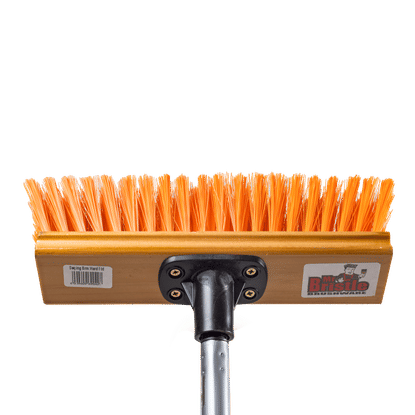 MR BRISTLE FITTED PLASTIC SOCKET SWEEPING HARD BROOM 