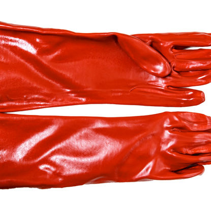 LONG 45cm PVC GLOVES