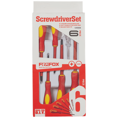FIREFOX INSULATED 6pc SCREWDRIVER SET