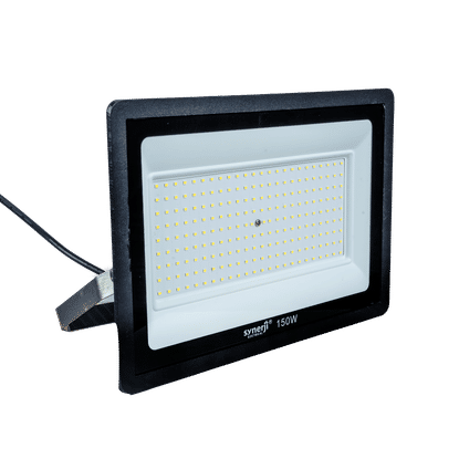 SYNERJI DAYLIGHT BLACK 6500K 150w LED FLOOD LIGHT 