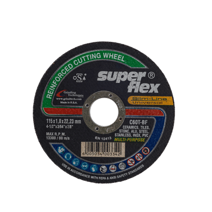 SUPER FLEX / ANDOR GREEN  115x1x22.2mm MULTI-PURPOSE CUTTING DISC