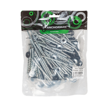 ANCHORMAN 5x90mm ROOF NAILS WITH PVC WASHER