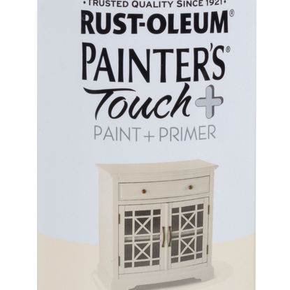 RUSTOLEUM PAINTER'S TOUCH + SATIN FRENCH VANILLA 340g SPRAY PAINT