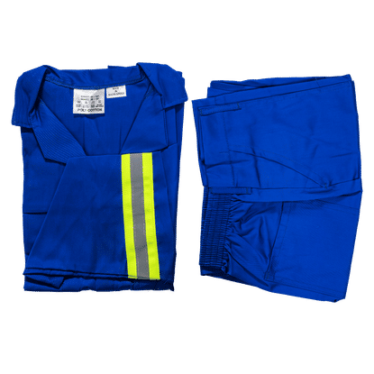 ROYAL BLUE SIZE 48 REFLECTIVE WORKSUIT