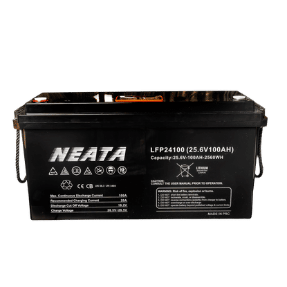 NEATA 25.6v 100ah 1C BLUETOOTH LCD DISPLAY LITHIUM BATTERY