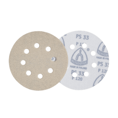 KLINGSPOR 8 HOLE 120 GRIT SELF FASTENING DISC