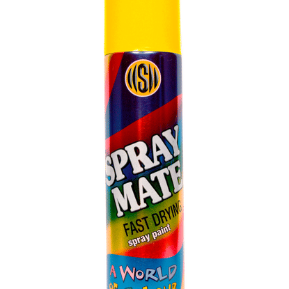 SPRAYMATE FAST DRYING SUNSHINE YELLOW 250ml SPRAY PAINT