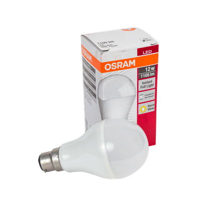 OSRAM WARM WHITE B22 12w LED LAMP