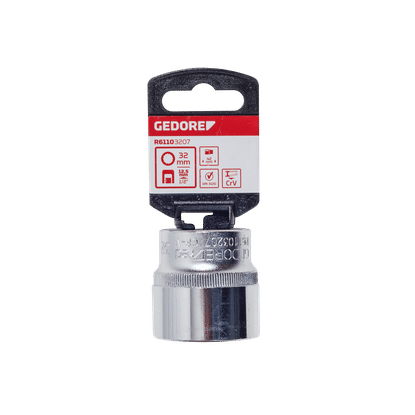 GEDORE RED ½" DRIVE 32mm BI-HEX SOCKET