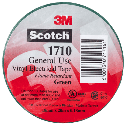 3M SCOTCH GREEN 18mmx20m INSULATION TAPE