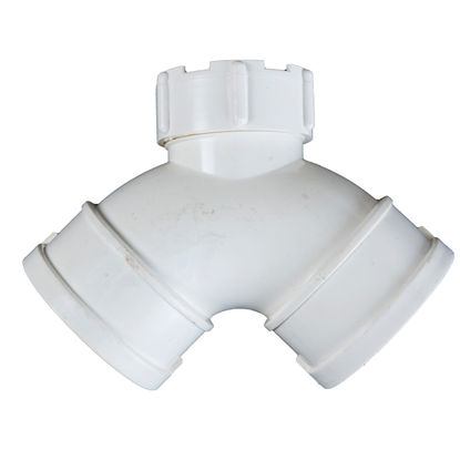 ERA PVC SOLVENT WELD 50mm 87.5deg WASTE ACCESS BEND