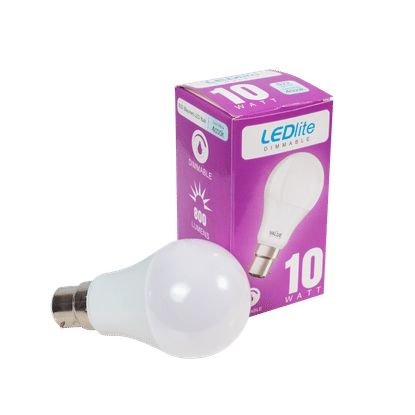 LEDLITE VALUE BC DIMMABLE COOLWHITE 10w LED LAMP