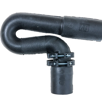 BLACK 40x40mm PLAIN P TRAP