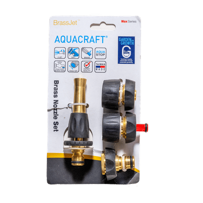 AQUACRAFT BRASS 4 PIECE SPRAY NOZZLE SET