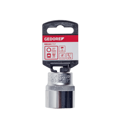 GEDORE RED ½" DRIVE 27mm BI-HEX SOCKET