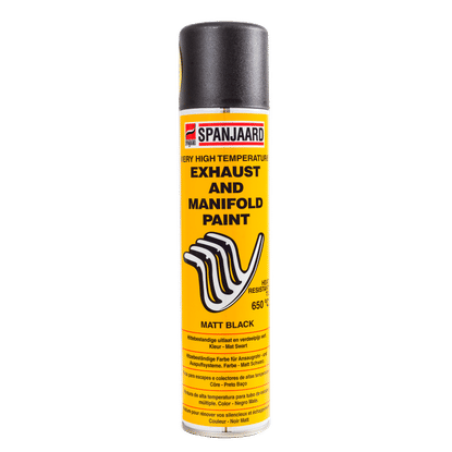 SPANJAARD MATT BLACK 300ml EXHAUST & MANIFOLD PAINT