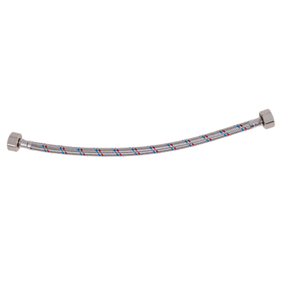 TRIUMPH BRAIDED FxF 15mm x350mm FLEX HOSE