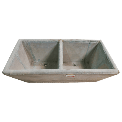 DOUBLE PRECAST WASHING SINK